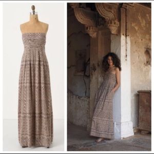 Anthropologie Edme & Esyllte Hypnotic Maxi Dress 0